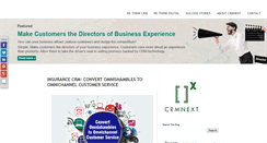 Desktop Screenshot of crmsolutions.crmnext.com